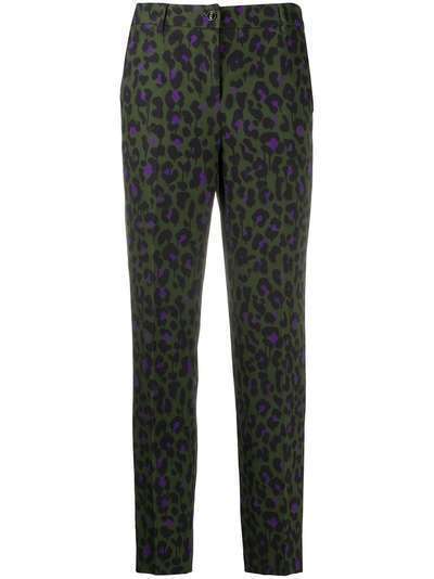 Boutique Moschino брюки с леопардовым принтом