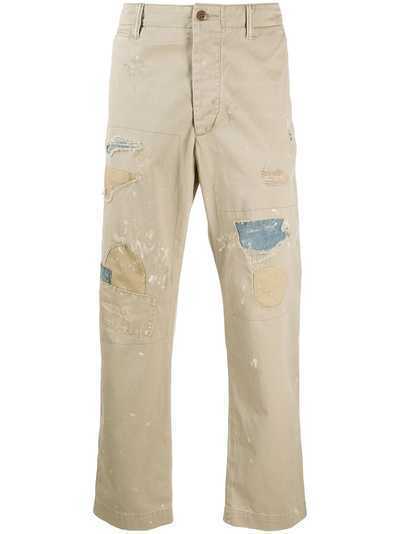 Polo Ralph Lauren прямые брюки чинос с эффектом потертости