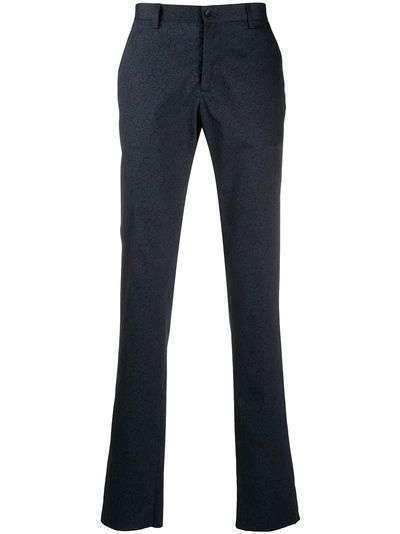 Etro прямые брюки с узором пейсли