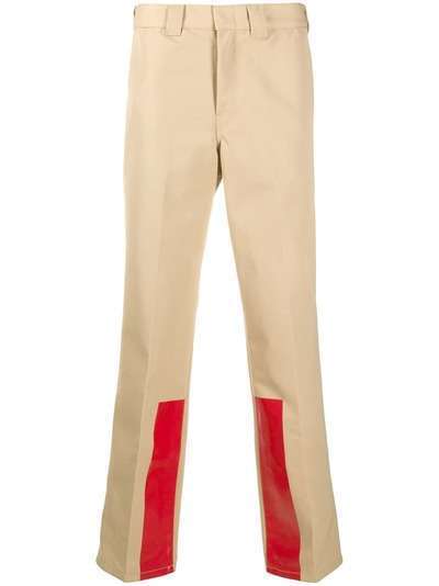 Helmut Lang прямые брюки с завышенной талией