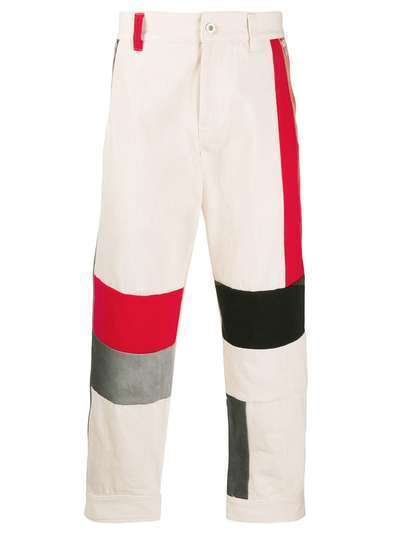 Diesel Red Tag colour block trousers