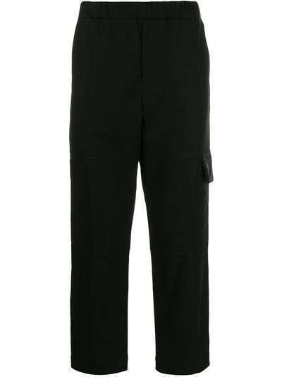 Kenzo прямые брюки с эластичным поясом