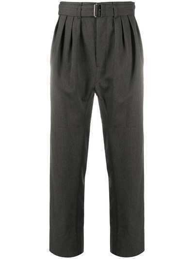Lemaire прямые брюки со складками