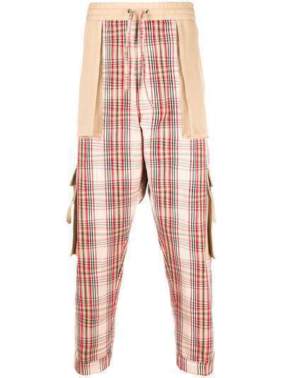 Vivienne Westwood клетчатые брюки с объемными карманами