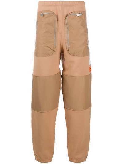 Heron Preston спортивные брюки с карманами