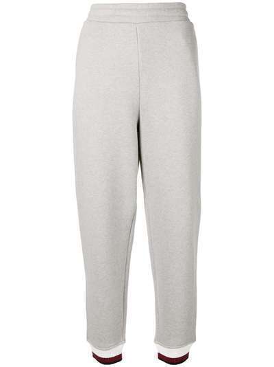 T By Alexander Wang contrast band track pants