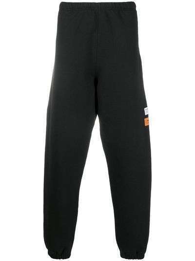 Heron Preston спортивные брюки Uniform с нашивкой-логотипом