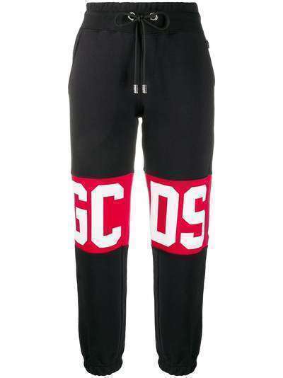 Gcds спортивные брюки оверсайз с логотипом