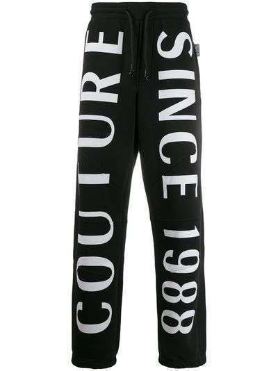 Versace Jeans Couture спортивные брюки с логотипом