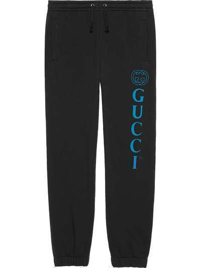 Gucci спортивные брюки с логотипом