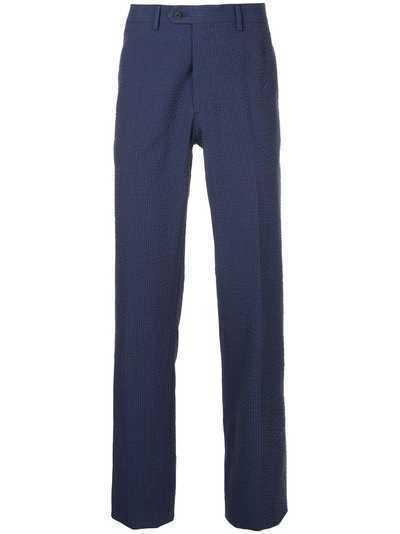 Gieves & Hawkes textured tailored trousers