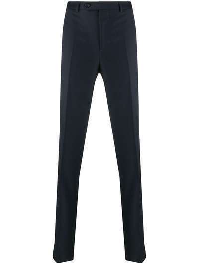Brunello Cucinelli брюки строгого кроя в стиле колор-блок