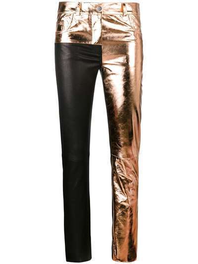 Haider Ackermann брюки с панельным дизайном