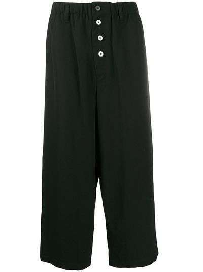 Yohji Yamamoto брюки широкого кроя
