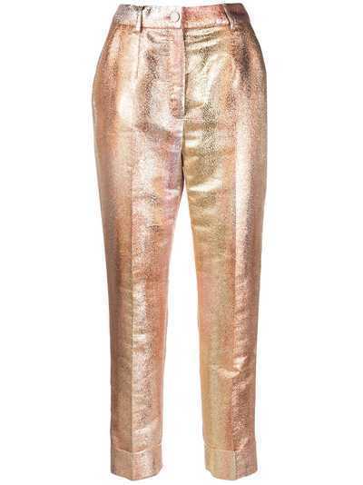 Dolce & Gabbana укороченные брюки с эффектом деграде