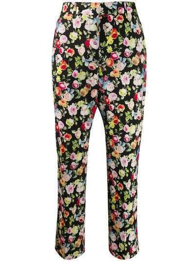 Paul Smith укороченные брюки с цветочным принтом