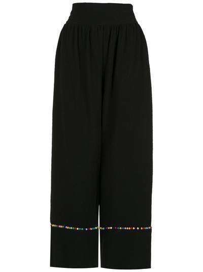 Olympiah Inca pompom pantacourt trousers