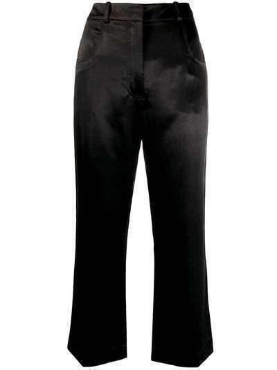 Alexa Chung укороченные расклешенные брюки