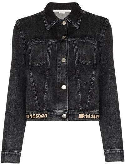 Stella McCartney джинсовая куртка с логотипом