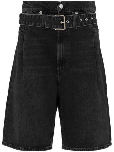AGOLDE джинсовые шорты '90s с поясом
