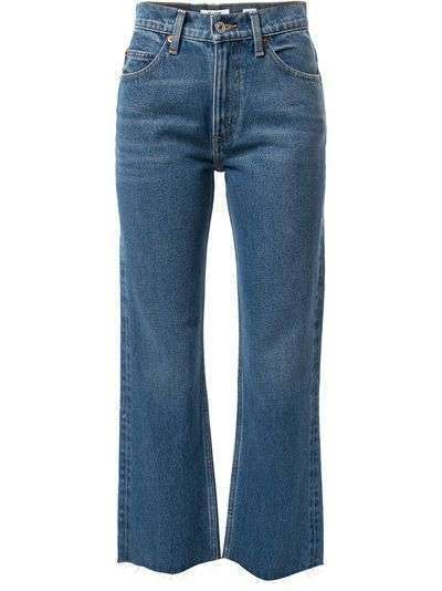 RE/DONE расклешенные джинсы средней посадки