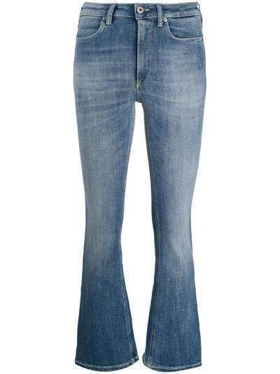 Dondup укороченные расклешенные джинсы с завышенной талией