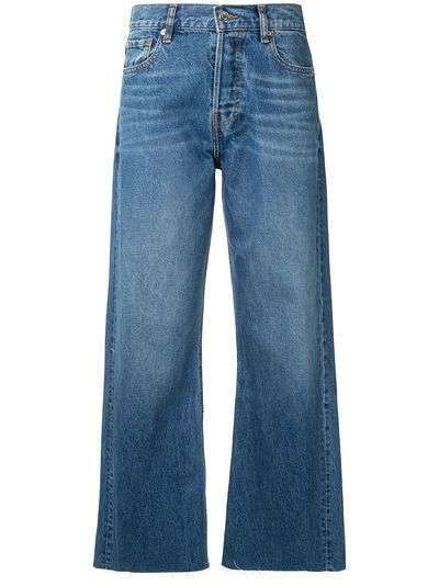 IRO расклешенные укороченные джинсы