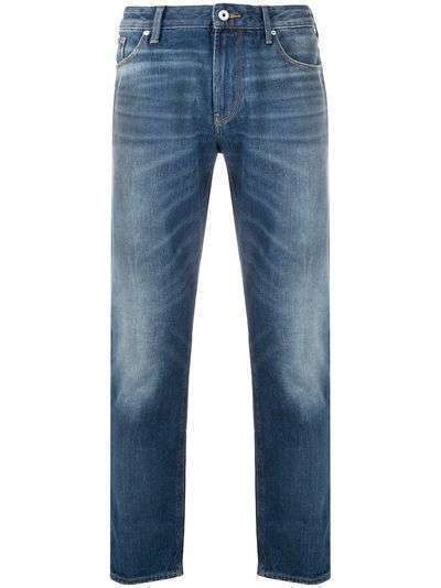 Emporio Armani джинсы свободного кроя средней посадки