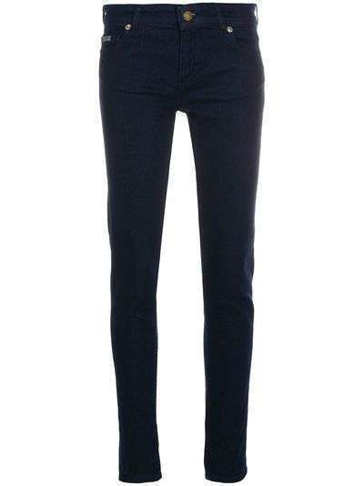 Versace Jeans Couture джинсы скинни с вышитым логотипом
