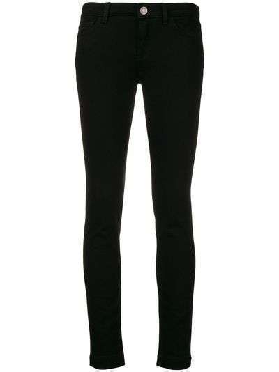 Dolce & Gabbana Queen patch skinny jeans