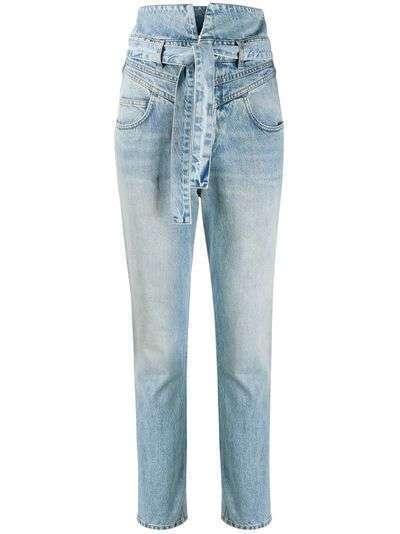 The Attico джинсы Vivien с завышенной талией