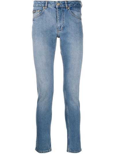 Versace Jeans Couture джинсы скинни с эффектом потертости