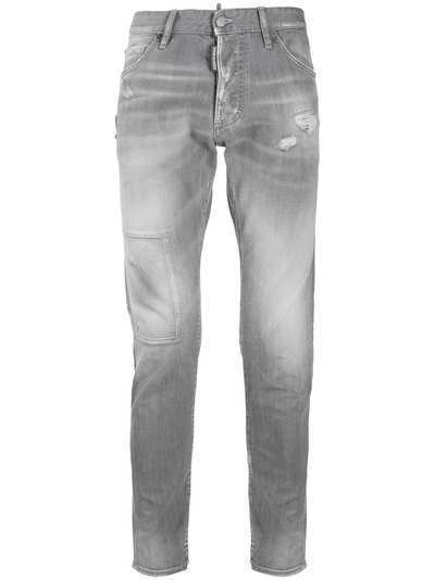 Dsquared2 джинсы с эффектом потертости