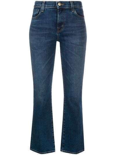J Brand укороченные джинсы bootcut