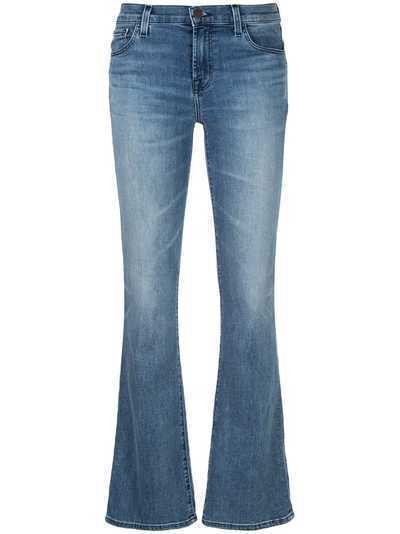 J Brand расклешенные джинсы Sallie средней посадки
