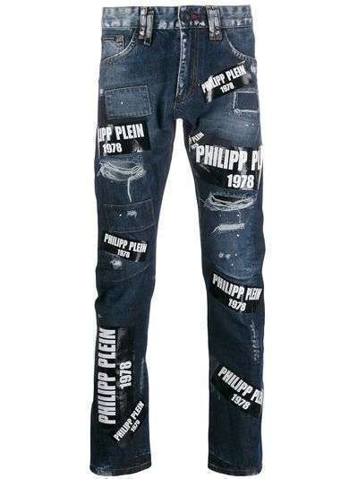 Philipp Plein джинсы с логотипом