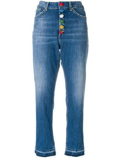Dondup укороченные джинсы с завышенной талией