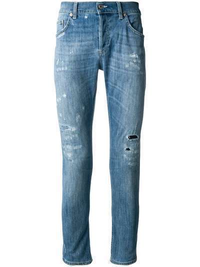 Dondup джинсы с прорванными деталями