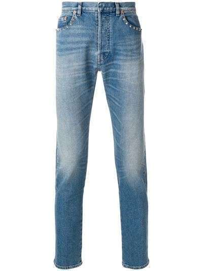 Valentino джинсы прямого кроя