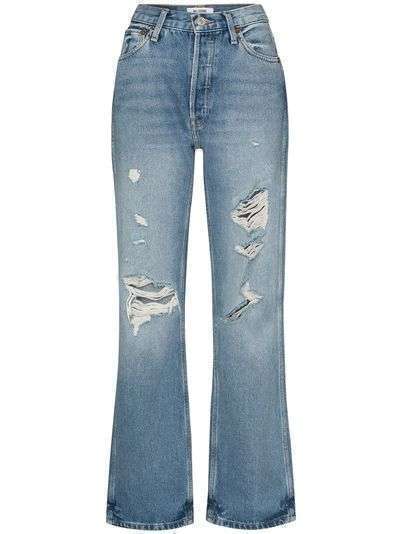 RE/DONE прямые джинсы из винтажного денима