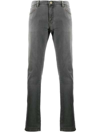 Emporio Armani джинсы с контрастной строчкой