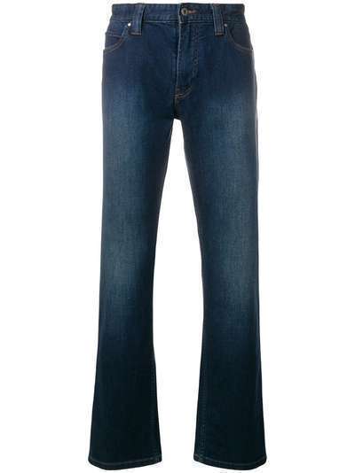 Emporio Armani джинсы с выцветшим эффектом