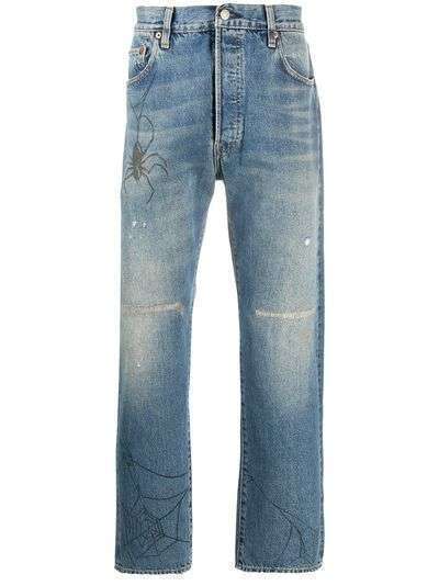 Levi's укороченные джинсы Spider