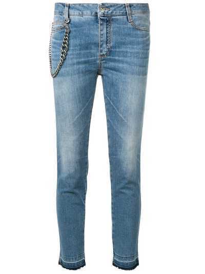 Ermanno Scervino укороченные джинсы с цепочкой