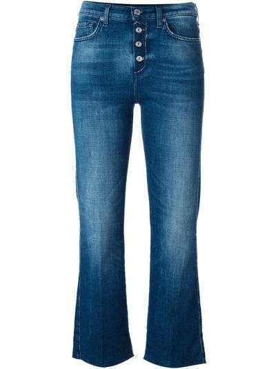 7 For All Mankind расклешенные джинсы