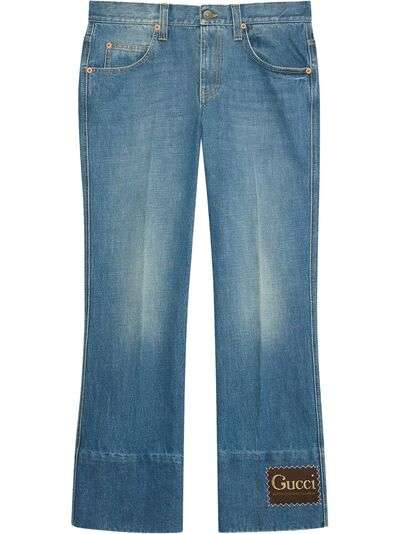 Gucci прямые джинсы