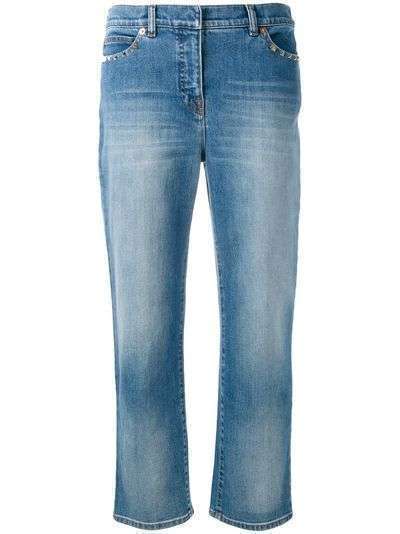 Valentino укороченные джинсы Rockstud