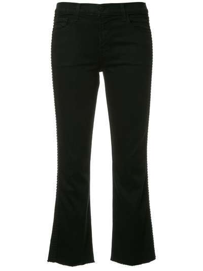 J Brand cropped flare jeans