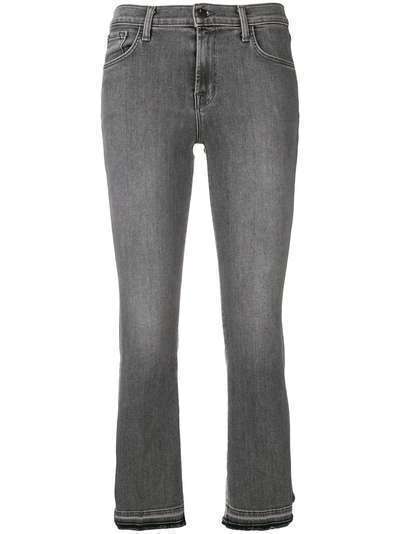 J Brand укороченные джинсы 'Selena' средней посадки
