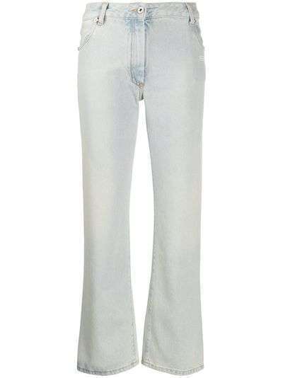 Off-White укороченные джинсы